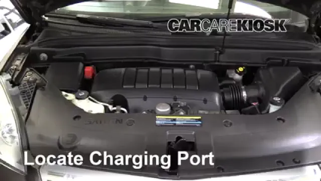 2010 Saturn Outlook XE 3.6L V6 Air Conditioner Recharge Freon